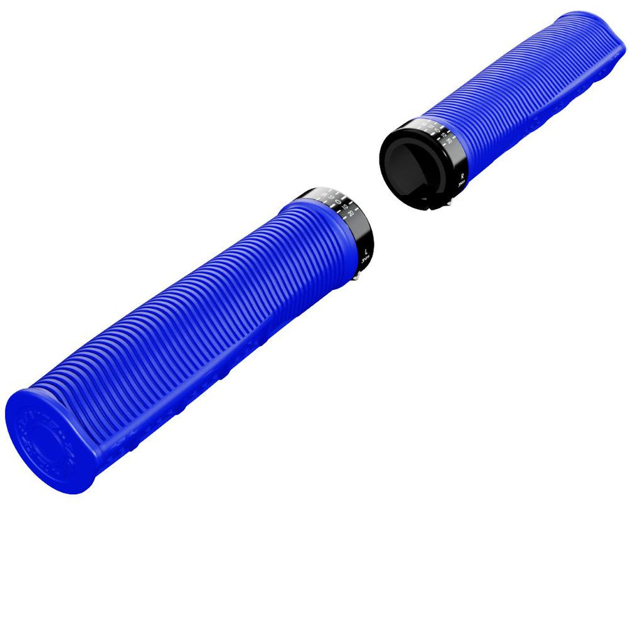 Tatze Griff MTB SPORT GRIP blau Ø 32 bis 34mm schraubbar