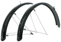 SKS BLUEMELS BASIC 28 Schutzblech-Set in Schwarz für 28 Zoll Fahrräder.