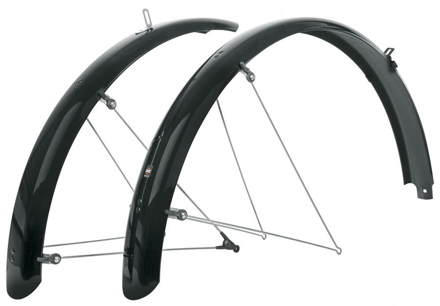 SKS BLUEMELS BASIC 28 Schutzblech-Set in Schwarz für 28 Zoll Fahrräder.