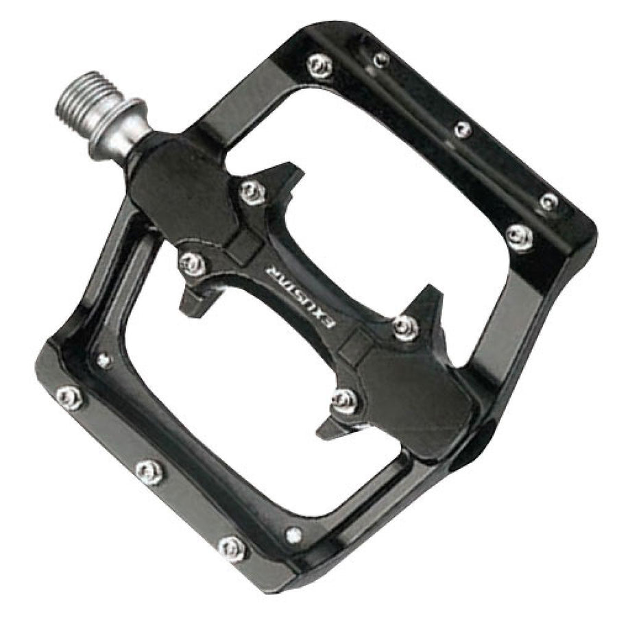 Messingschlager Pedale PM820-2 schwarz Exustar umrüstbar auf Clipless 311861