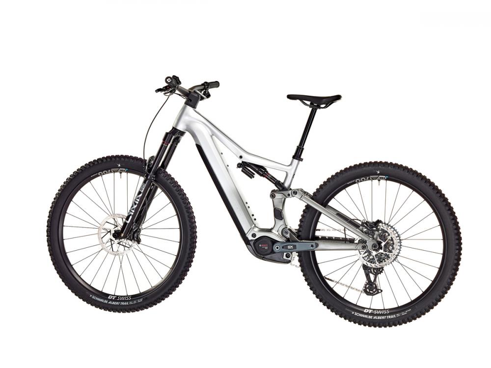 Focus JAM² 6.0 29" Diamant Rahmengröße XL Nepalsilver / Steelgrey - kraftvolles E-MTB Full Suspension