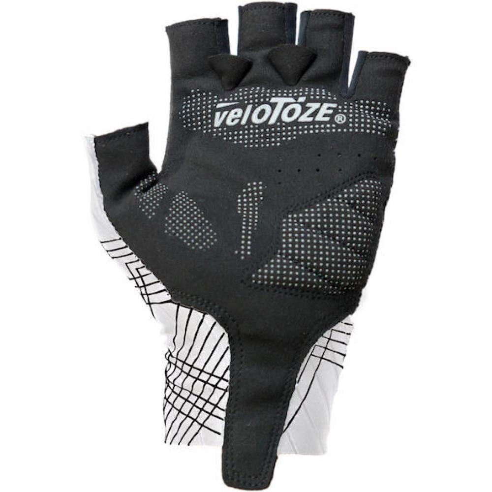 VeloToze Handschuhe Aero weiß S Weiß - aerodynamische Rennrad-Handschuhe