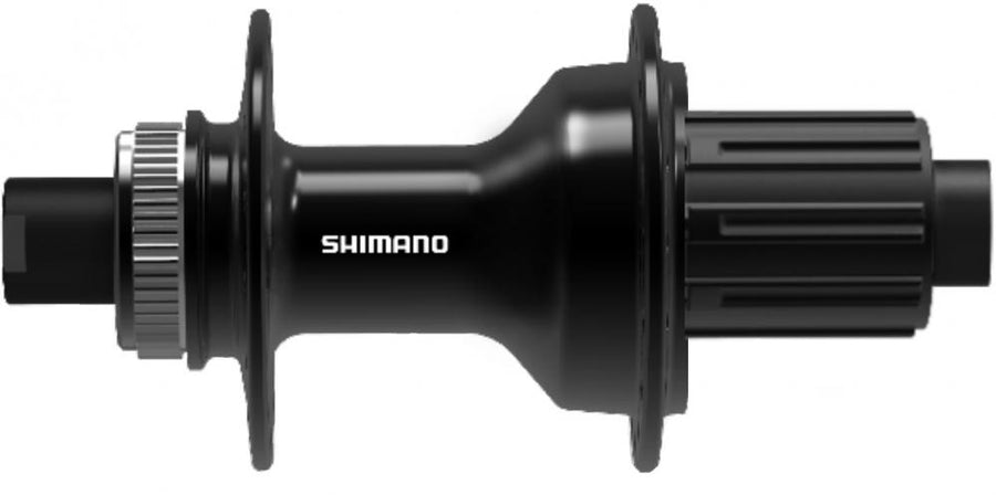 SHIMANO Hinterradnabe FH-TC600-HM-B 36 Loch 148 mm 36 - robuste MTB-Nabe für breite Achsstandards