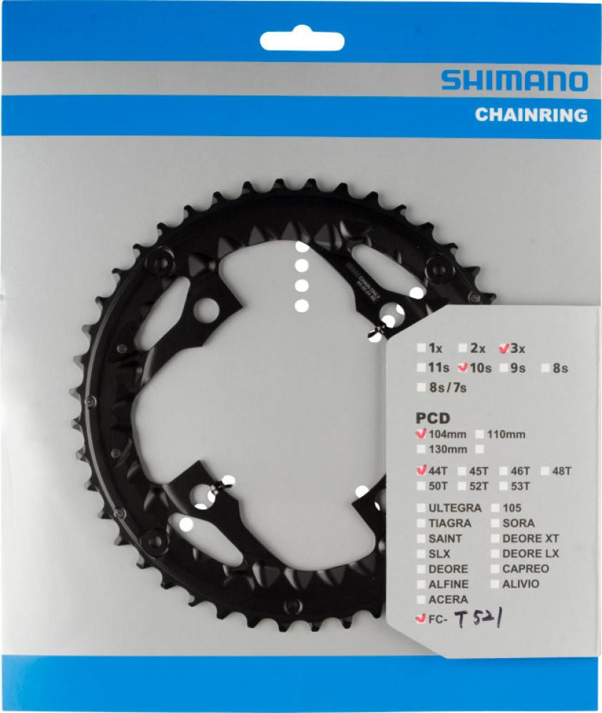 SHIMANO Kettenblatt FC-T521 44 Zähne Kettenblatt - 44 Zähne