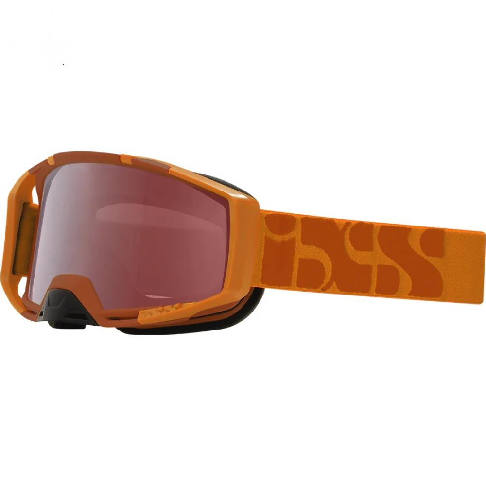 IXS Sports Division iXS Trigger Goggle Mirror unis Burnt Orange/Mirror Soft Pink - maximaler Trail-Blick