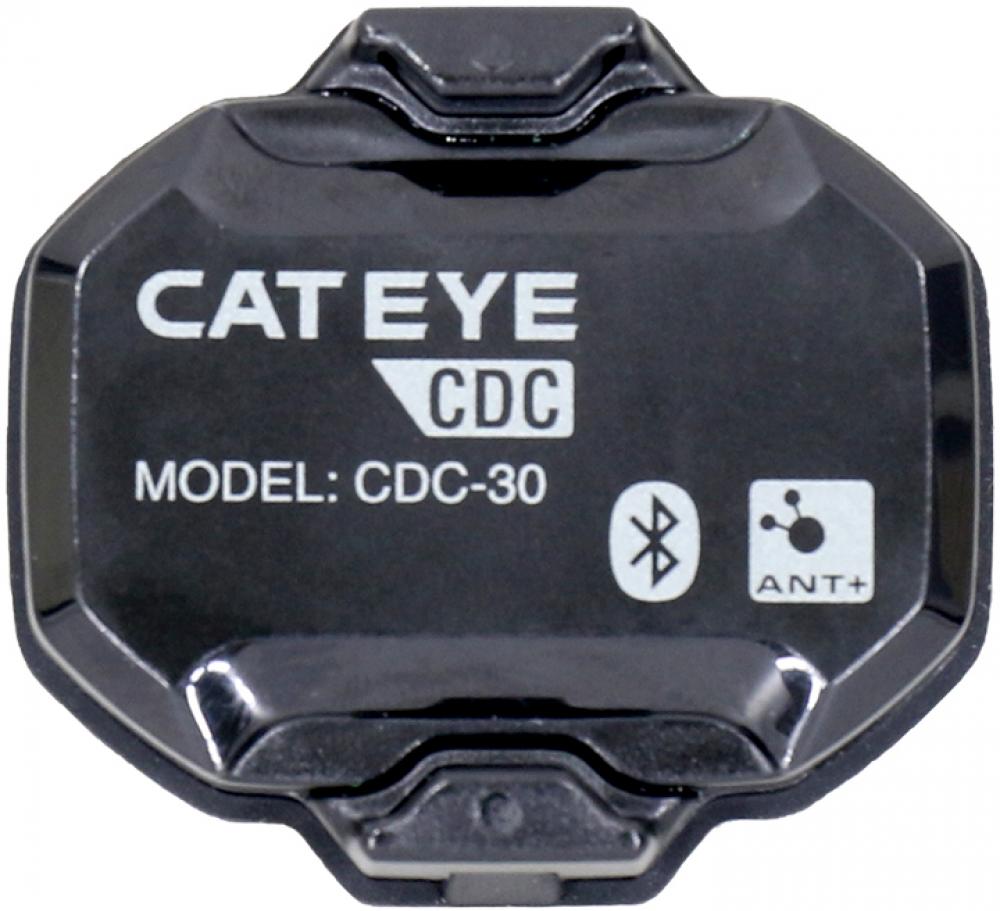 CATEYE Sensor Trittfrequenz kabellos CDC-30 Bluetooth/ANT+ 30 Blue - präzise Kadenzmessung ohne Magnet