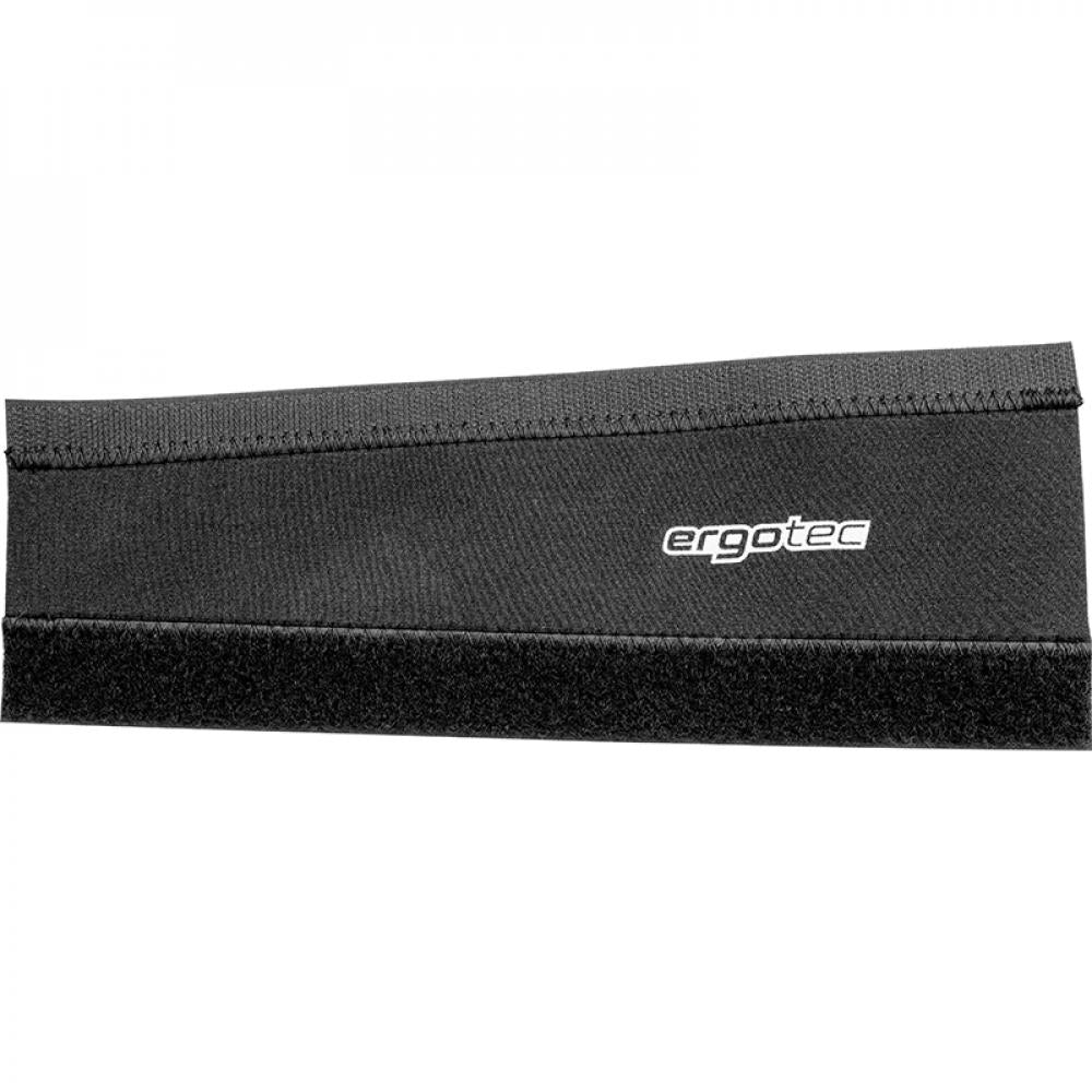 ergotec Strebenschutz Lycra Normal - Kettenstrebenschutz aus Neopren, schwarz-weiß, 260 x 80 x 100 Millimeter