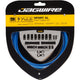 Jagwire Schaltzugset Road & Mountain Sport XL Blau - Extra-lange Außenhüllen für Road und MTB