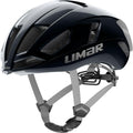 Limar Air Atlas W&B Midnight Black L Schwarz/Silber - aerodynamischer High-Performance-Rennradhelm