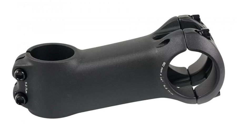 STEALTH 31.8 mm STM STEALTH STEM - 90MM LENGTH 31.8MM BAR CLAMP 14-DEG RISE FOR 1-1/8" STEERER STEALTH MOUNT COMPATIBLE - Vorbau