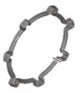 SHIMANO Speichenabdeckung WH-RS700-C30-TL - Radsport-Zubehör, ca. 3 g