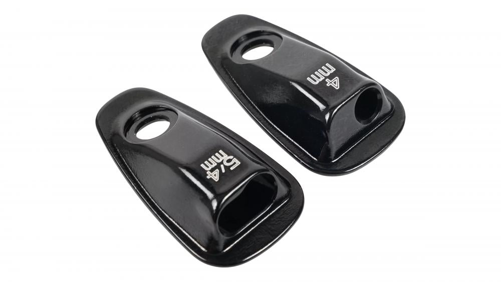 HOOD CBG Scoop Kit mit ICR Entry Port - 2x Kabelabdeckung 5/4mm & 1x Kabelabdeckung 4mm Schaltzug inkl. Schrauben - CBG HOOD SCOOP KIT