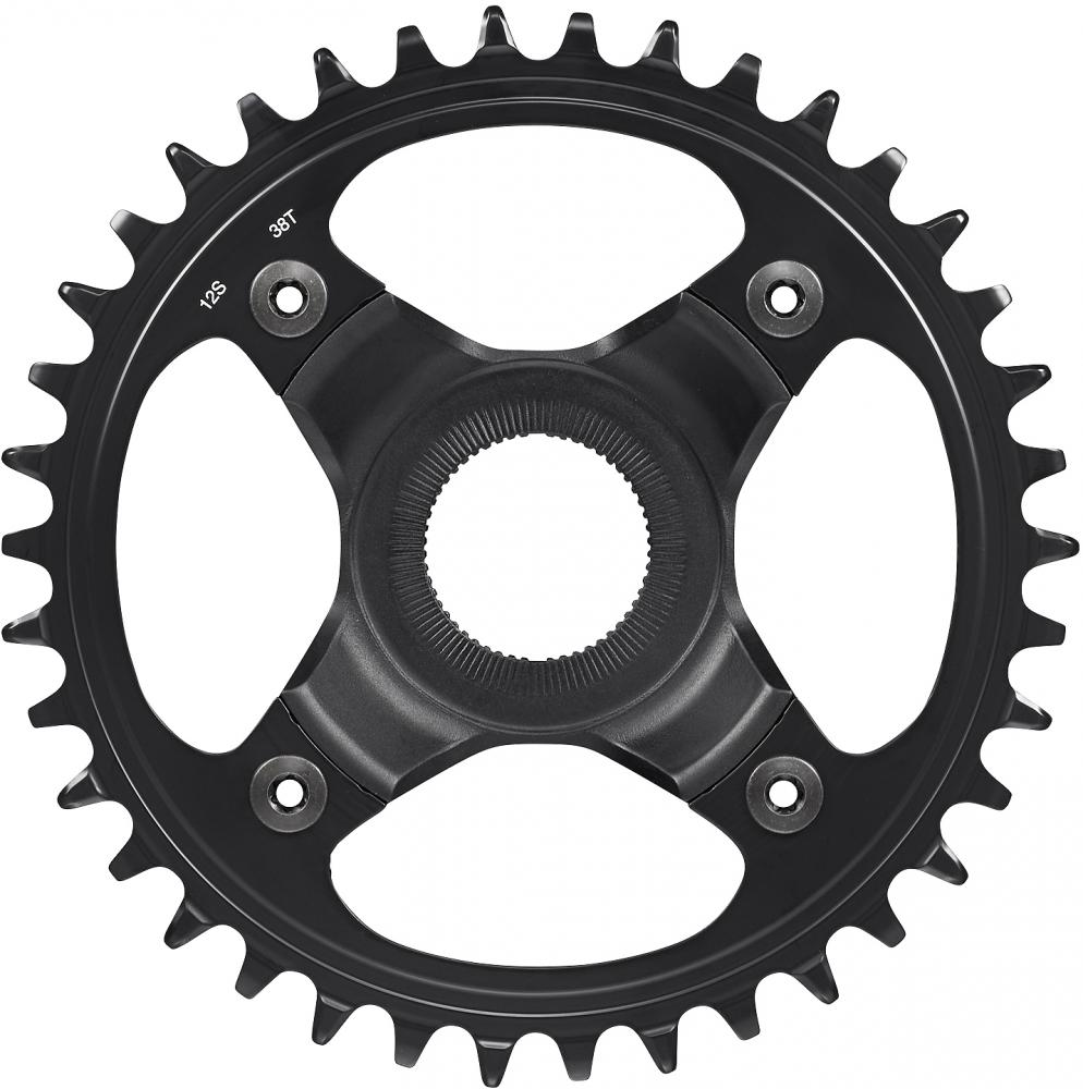 SHIMANO Kettenblatt E8000 SM-CRE80 38Z 55 mm - präziser Antrieb für E-MTB und Touring