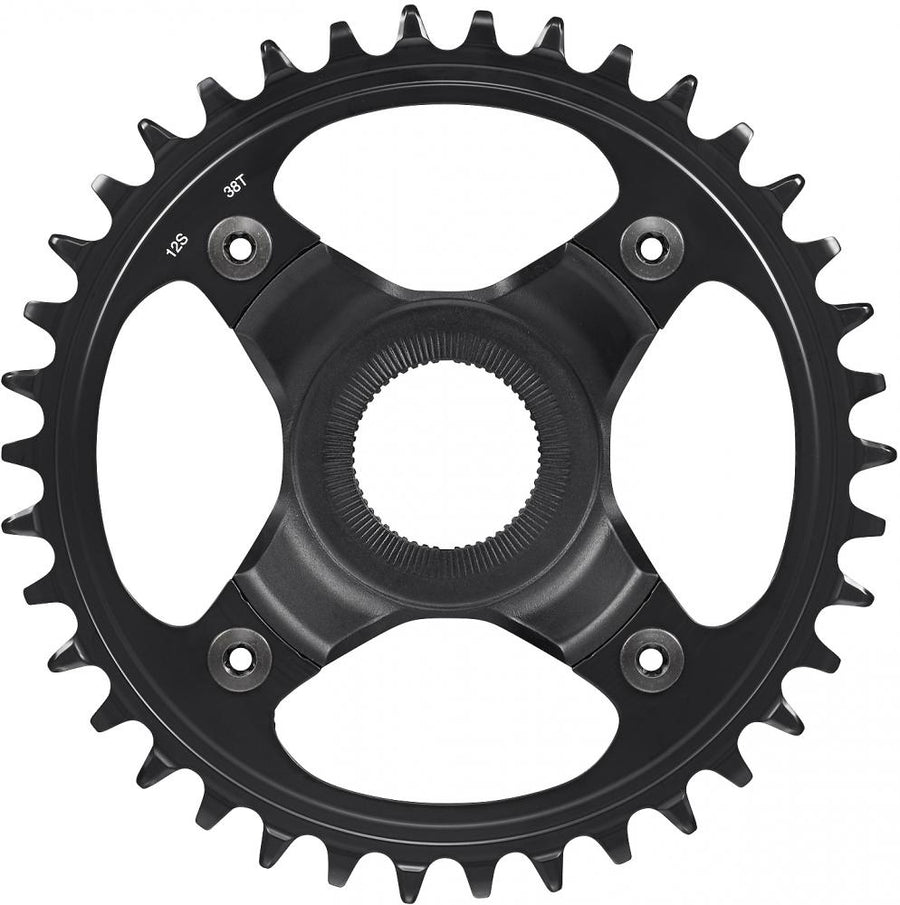 SHIMANO Kettenblatt E8000 SM-CRE80 38Z 55 mm - präziser Antrieb für E-MTB und Touring