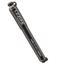 LEZYNE, Pumpen, High-End Minipumpe, CNC ROAD DRIVE, schwarz, Aluminium, Aluminiumkolben u. -zylinder, Schlauch wird im Griff aufbewahrt, SV, 160psi / 11bar, Größe M (21,6cm), Gewicht 96g