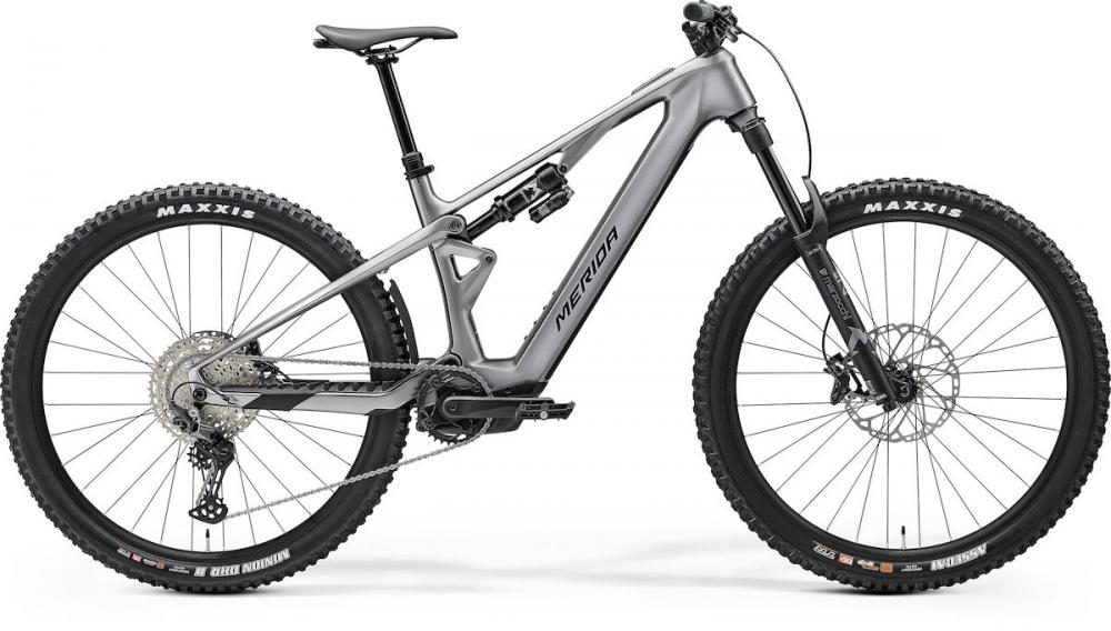 Merida eONE-SIXTY SL 6000 I1 gunmetal L Grau - leistungsstarkes E-Enduro-Bike