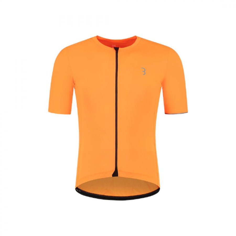 BBB Cycling Trikot Essence (male) S neon - atmungsaktives Rennrad-Trikot für Training & Tour