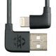 SKS GERMANY COMPIT Kabel iPhone Lightning  kurzes Ladekabel mit Winkelstecker, verbindet iPhone mit COM/UNIT Powerbank, ideal für unterwegs