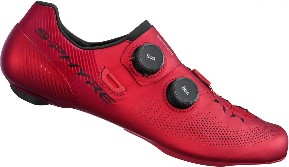 SHIMANO RC903 Rennradschuhe SPD-SL - Größe 44, Rot