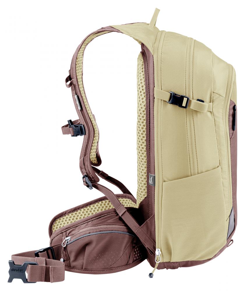 Deuter Compact 12+3 SL Damen Fahrradrucksack 12 Liter jade-sand - Stabiler Sitz & gute Passform