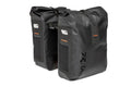 New Looxs Doppelpacktasche Varo Racktime Black 2×24L Black - wasserdichte Gepäckträgertasche