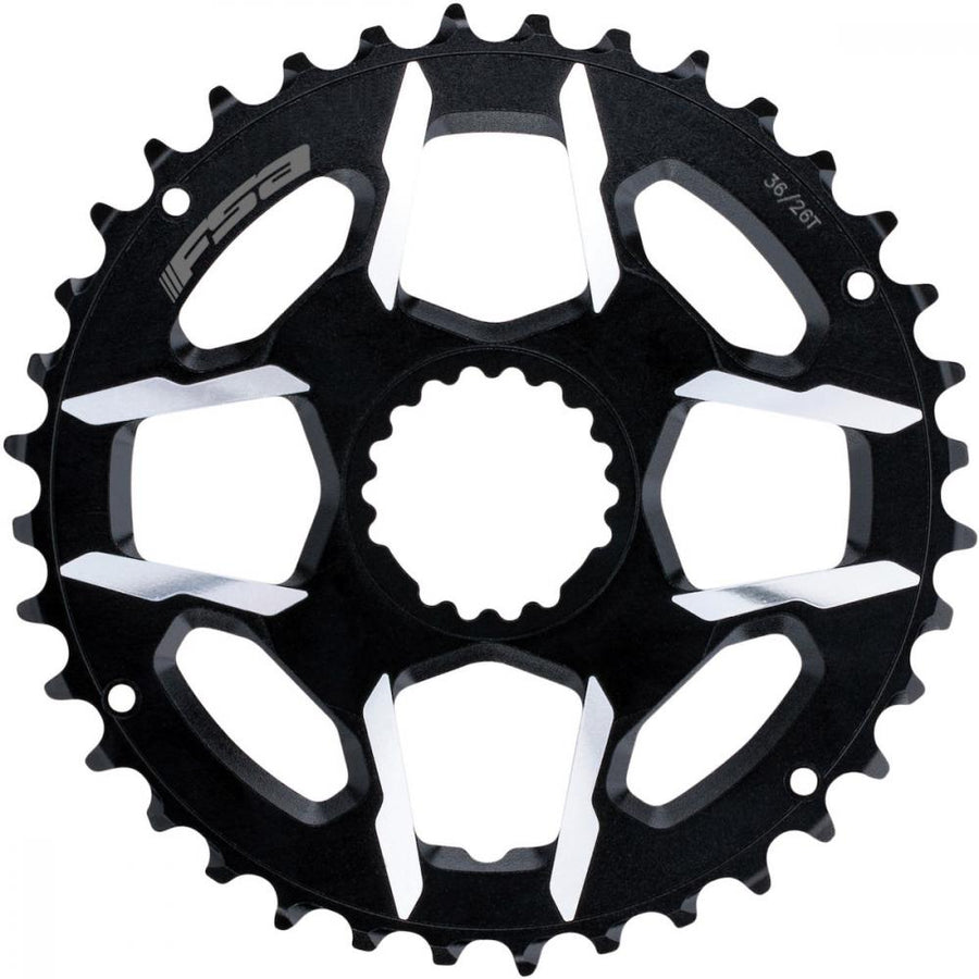 FSA Kettenblatt MTB K-Force Direct Mount Modular 36 T Schwarz - CNC-gefräst, 119 g