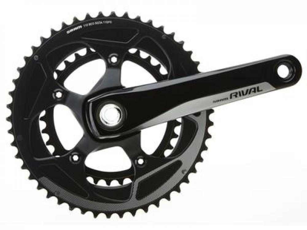 SRAM Kurbelsatz Rival 22 175 mm GXP 52-36T - effiziente Performance für Rennraßahrer