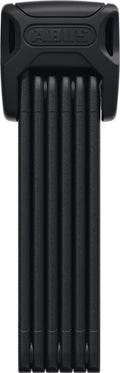 Abus Faltschloss Bordo 6000K/90 BK SH SF, schwarz, gefaltet, mit ABUS Logo.