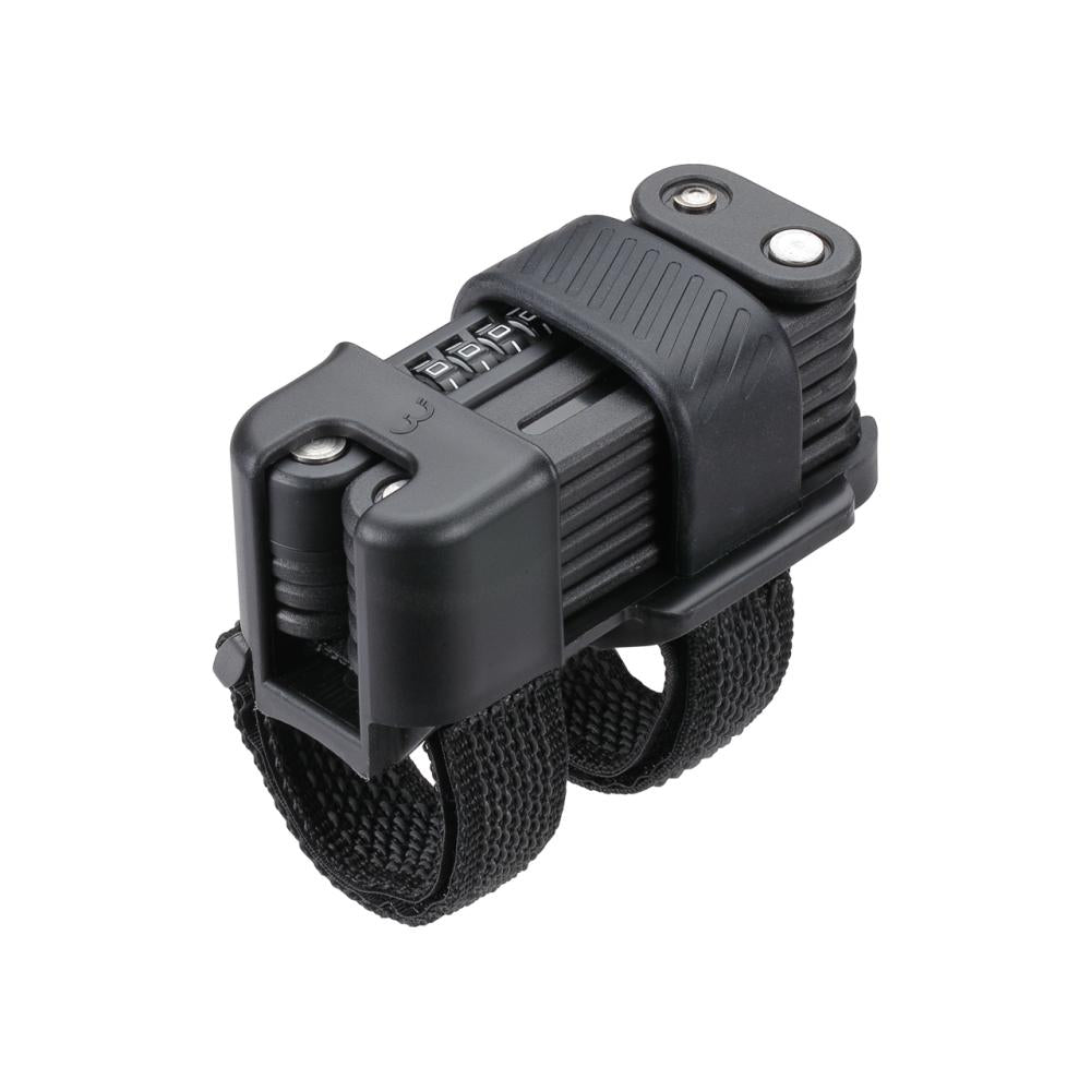 Schloss Codefold 5mm X 975mm Schwarz - Kompaktes, Sicheres Faltschloss Mit Zahlencode
