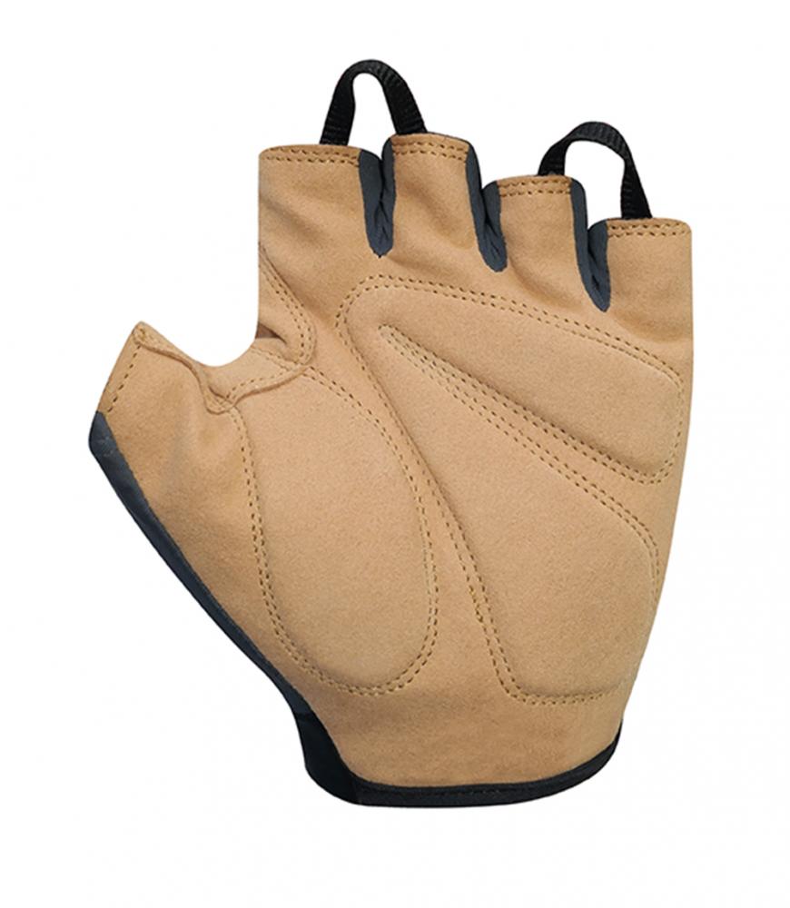 CHIBA ECO Glove Pro - Radhandschuhe dunkelgrau, Größe L, atmungsaktiv & gepolstert