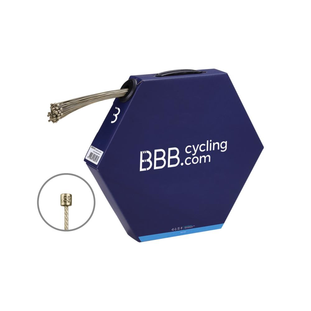 BBB Cycling BBB Schaltzug Speed Wire Polished 1.1 x 2350 mm gold - präzise Schaltperformance