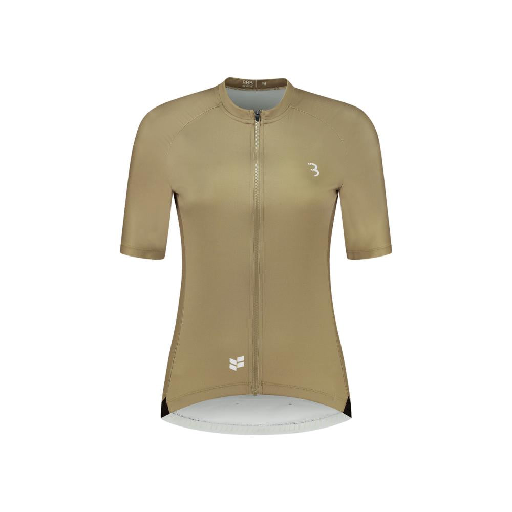 BBB Cycling BBB Trikot DonnaFit R s.s. s macchiato - nachhaltiges Damen-Radtrikot mit Komfort