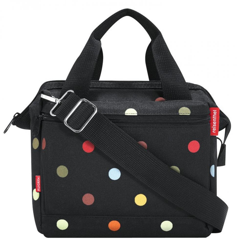 Lenkertasche KLICKfix Roomy dots, 24x22x13cm, ohne Lenkeradapter