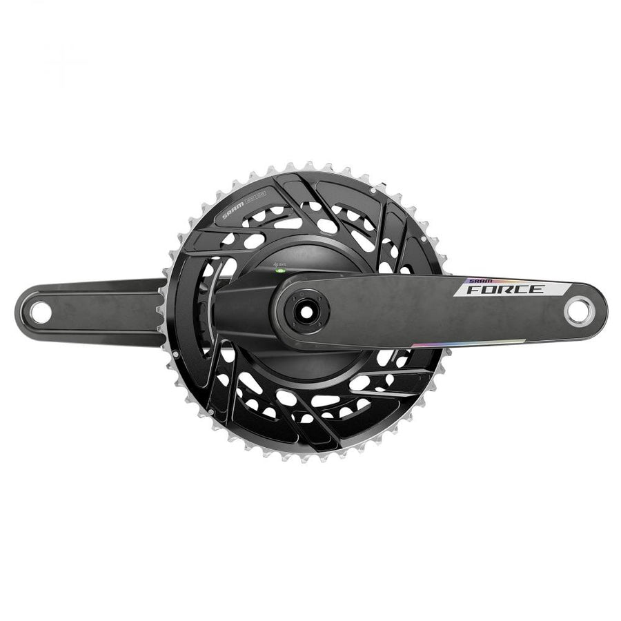 SRAM Quarq Force E1 Kurbelgarnitur 170mm 50-37T mit Powermeter - Präzise Leistungsmessung