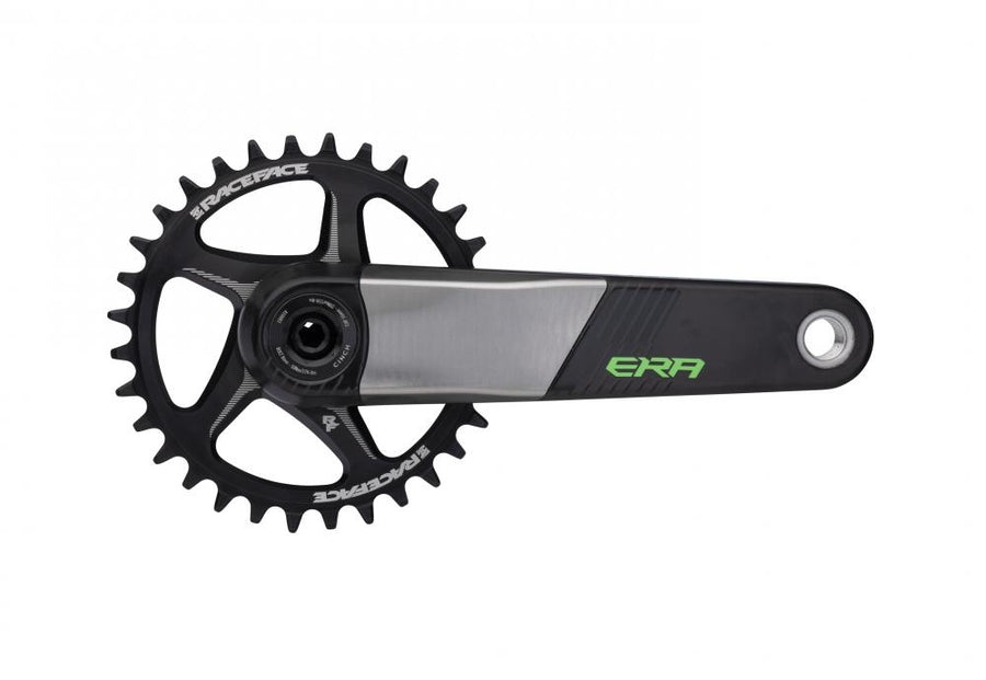 Race Face Era Carbon Kurbel, 165mm, 30mm, grün - leichte High-Performance-Kurbel