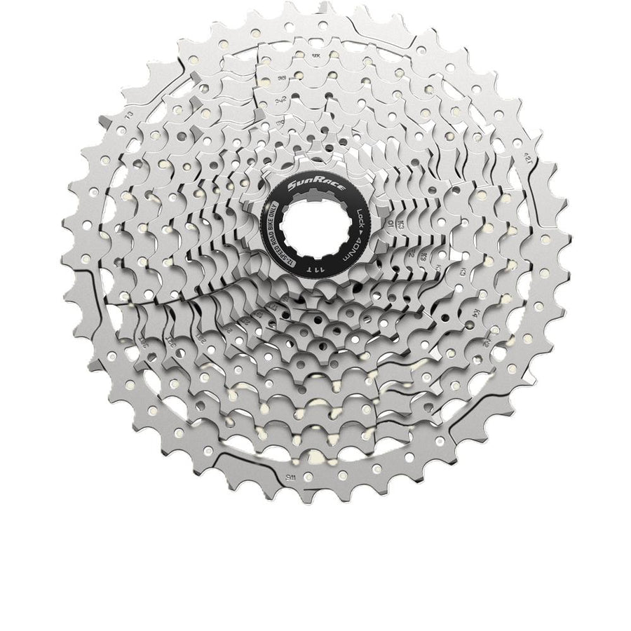 SunRace CSRZ800 Kassette 12-fach 11-42T Metallic Silber - Gravel Bike