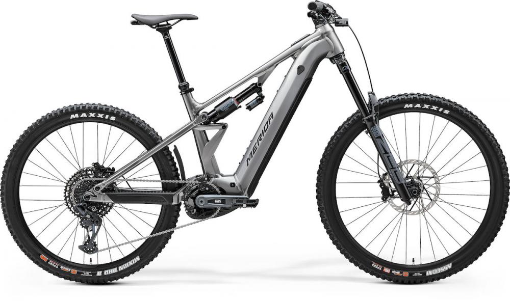 Merida eONE-EIGHTY 700 I1 glossy gunmetal M Grau - kraftvolles E-MTB für anspruchsvolle Trails