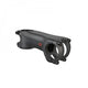Ergotec Vorbau Hake Ø 28,6/31,8 mm -8° 100 mm Schwarz - Leichter Fahrradvorbau für Gravel