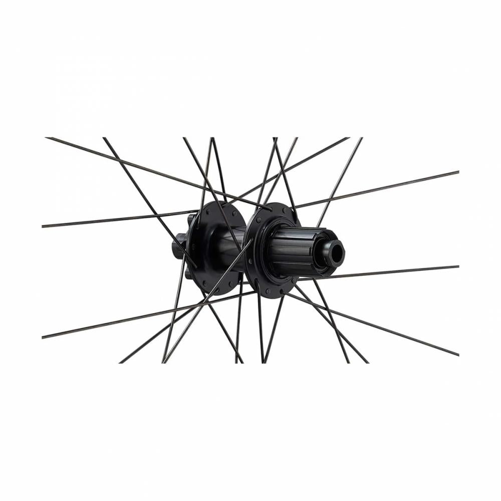 Ritchey Comp Zeta GX Clincher Tubeless Ready Laufradsatz 700C 100x12mm/142x12mm Campagnolo N3W schwarz