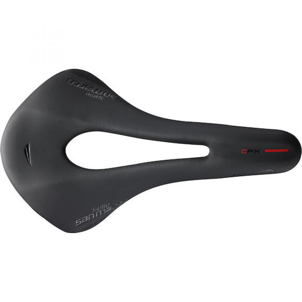 Selle San Marco Sattel Allroad Carbon FX 146 x 268 mm Schwarz - leichter Gravel-Performance-Sattel