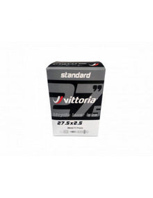 Vittoria Schlauch Standard 27.5x1.95/2.50 AV Schrader 27 - robuster MTB-Fahrradschlauch