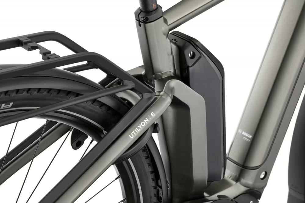 VICTORIA Elektro-Urbanrad "UTILYON 6" (#1), Unisex, 29", anthracite grey, SHIMANO "Deore XT", 11-Gang, 54 cm