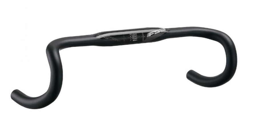 FSA Energy Compact ACR Rennradlenker 31,8 x 440 mm Schwarz - Leicht & Ergonomisch