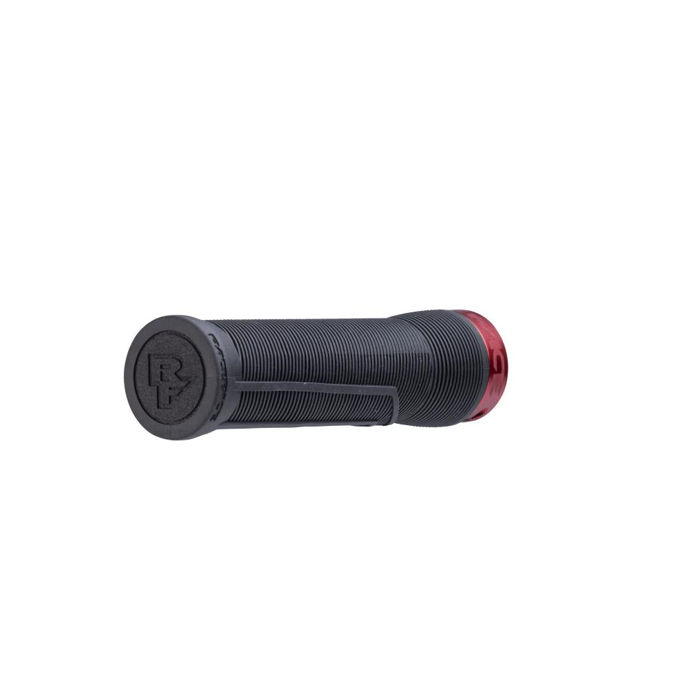 Race Face Chester Lock-On Griff 136/34mm black/red - sicherer Halt und Kontrolle