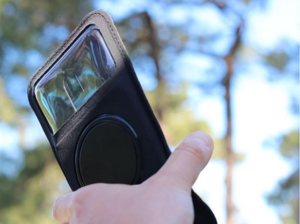 Shapeheart Ersatzhülle Kamera XXL Schwarz - Magnetische Smartphone-Halterung für Fahrrad
