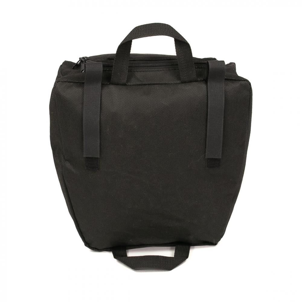 Haberland Fahrradtasche grau Größe 16 - praktische Lenkertasche aktuelle Generation