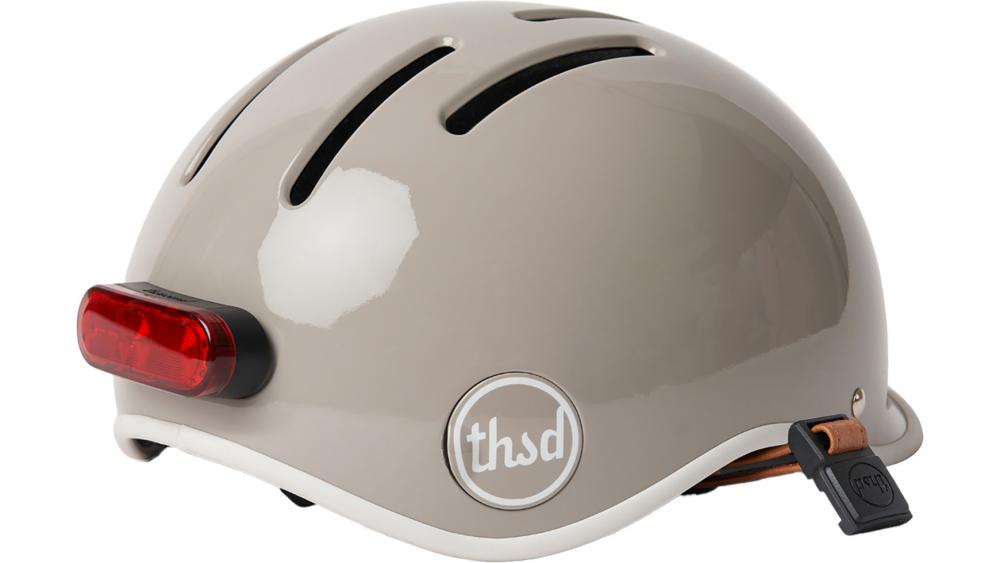 Thousand Heritage 2.0 Fahrradhelm Dove Grey S 54-57 cm - leichter Retro City-Helm mit Belüftung, Magnetverschluss, Sicherheitszertifizierung