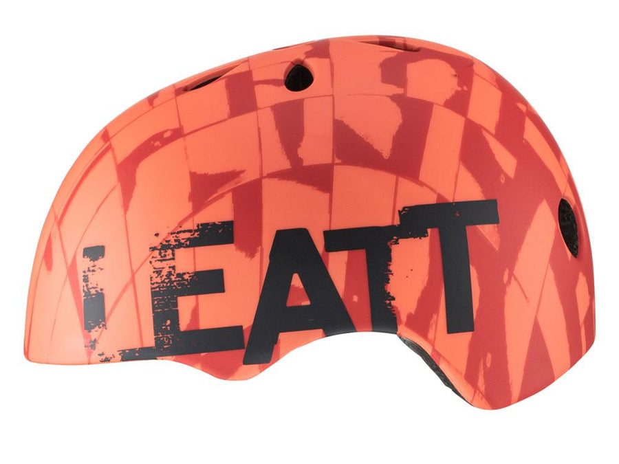 Leatt MTB Urban 1.0 Junior Helm XS Coral - Sicherer Kinder-Fahrradhelm mit 360° Turbinen-Technologie