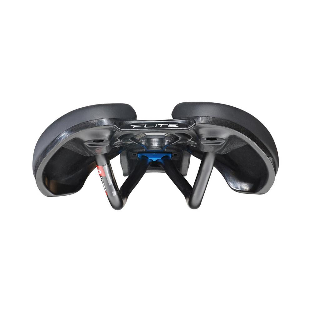 Selle Italia Flite Boost XCross TI SF S3 - SuperFlow XC/Trail Sattel mit Schockabsorber & TI316-Schienen (black)