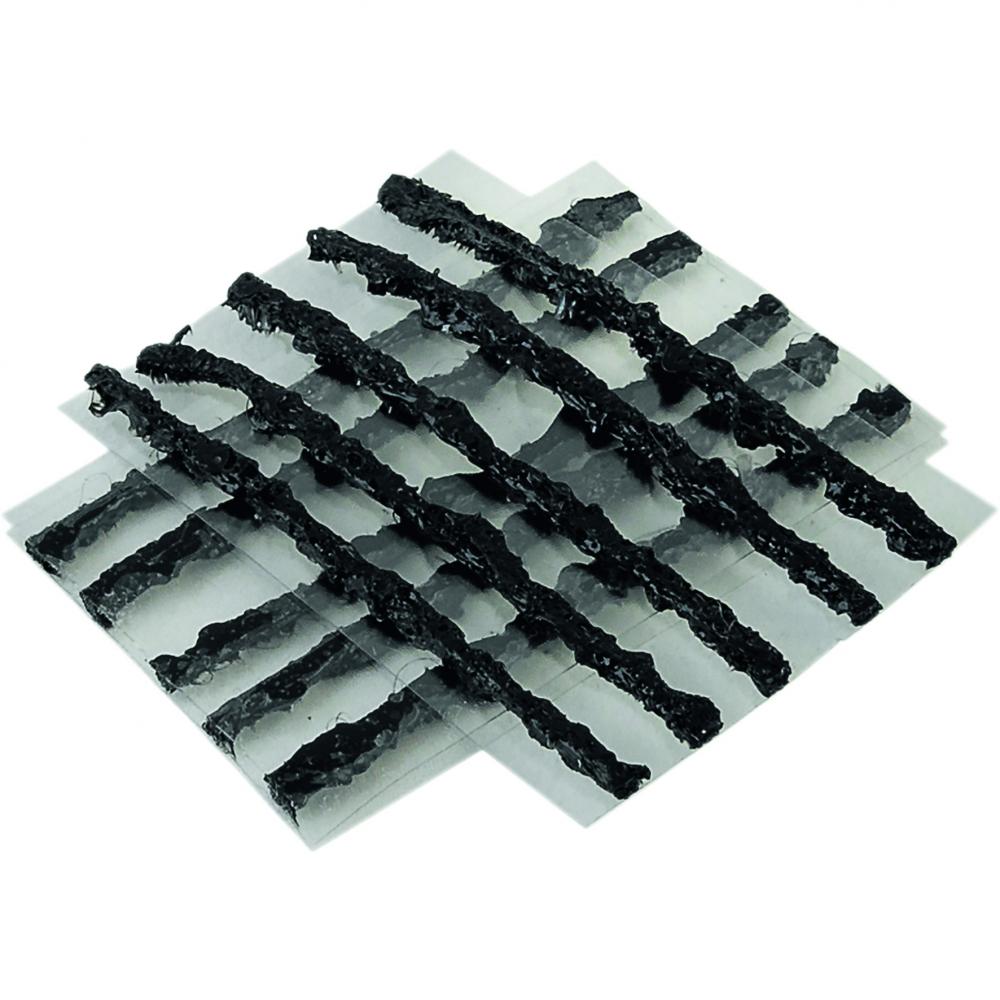 Tubeless-reparaturset Schwarz - 4 Flicken, Ahle & Werkzeug